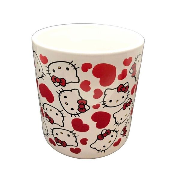 Hello Kitty NWT Heart Handle Mug Coffee Tea Cup Fir Valentines - Picture 7 of 16